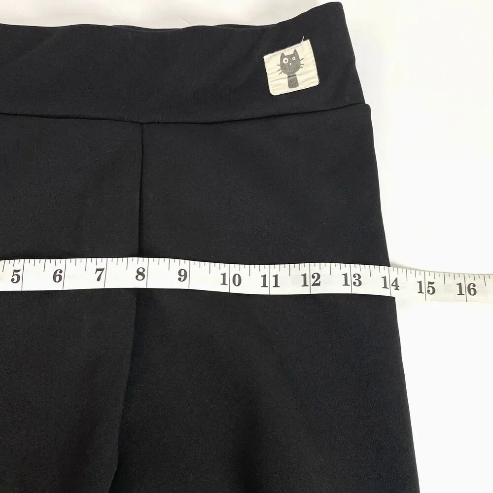 SIAEAMRG Sherpa Fleece Leggings Womens Estimated Size Medium Black Cream Read - Picture 12 of 14
